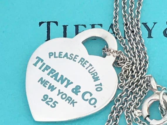 Tiffany & Co. Blue Enameled Sterling Silver Retur… - image 2