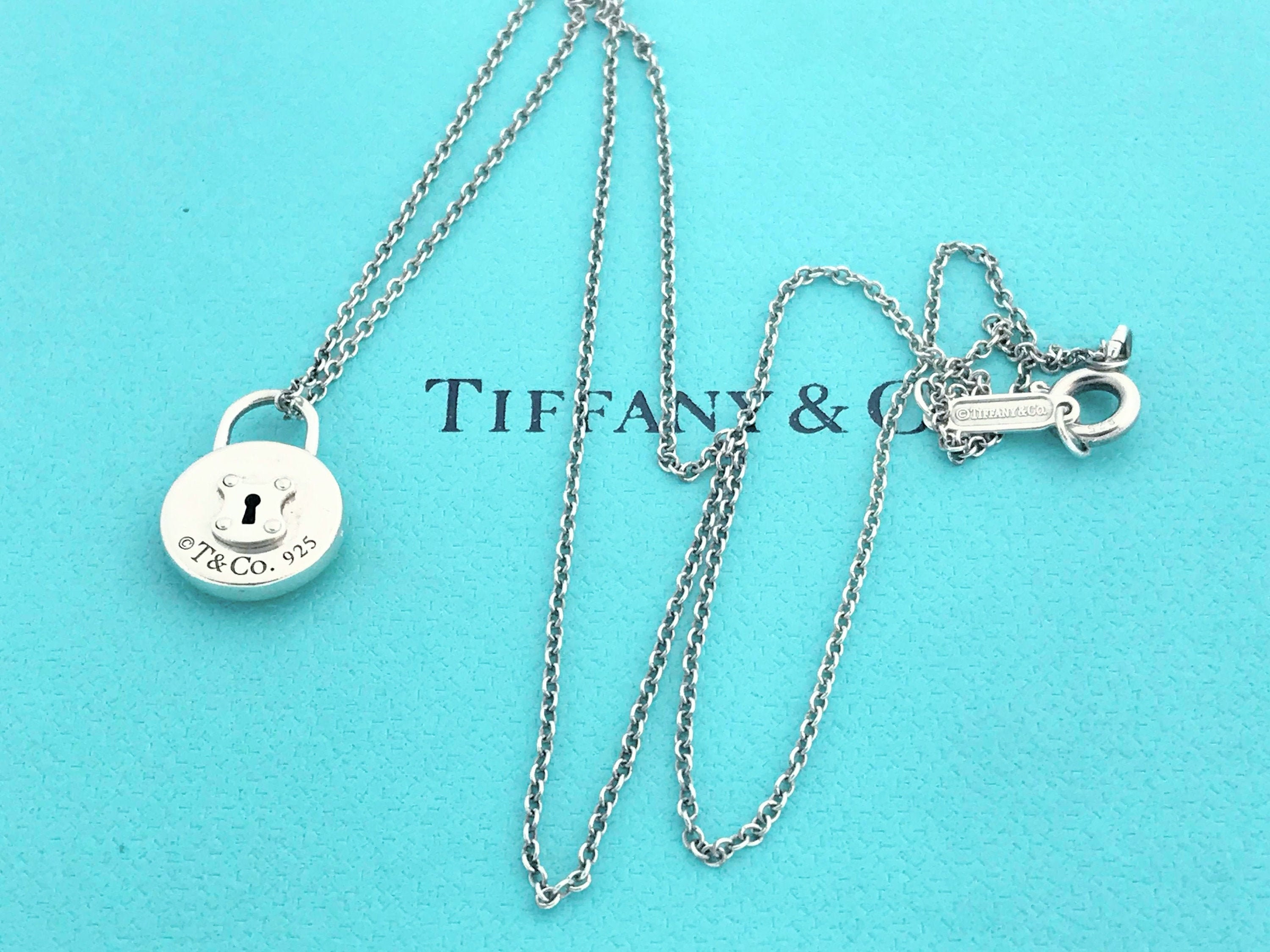 Tiffany & Co. Sterling Silver Small Round Padlock Keyhole -  Hong Kong