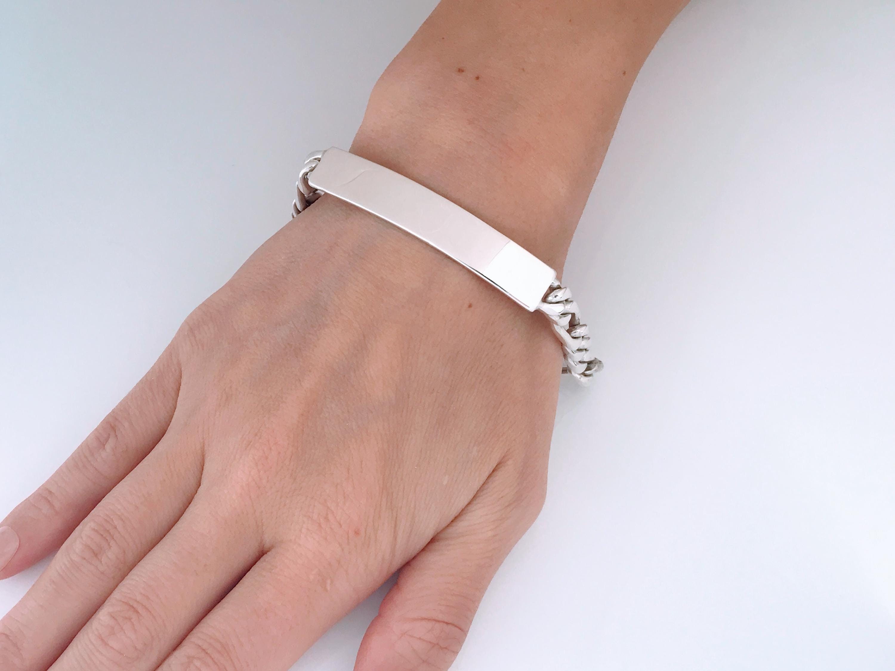 Taxco Id Bracelet - Etsy Taxco Id Bracelet - Etsy