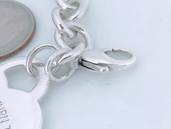 Jumbo Please Return to Tiffany & Co Heart Tag Charm Bracelet