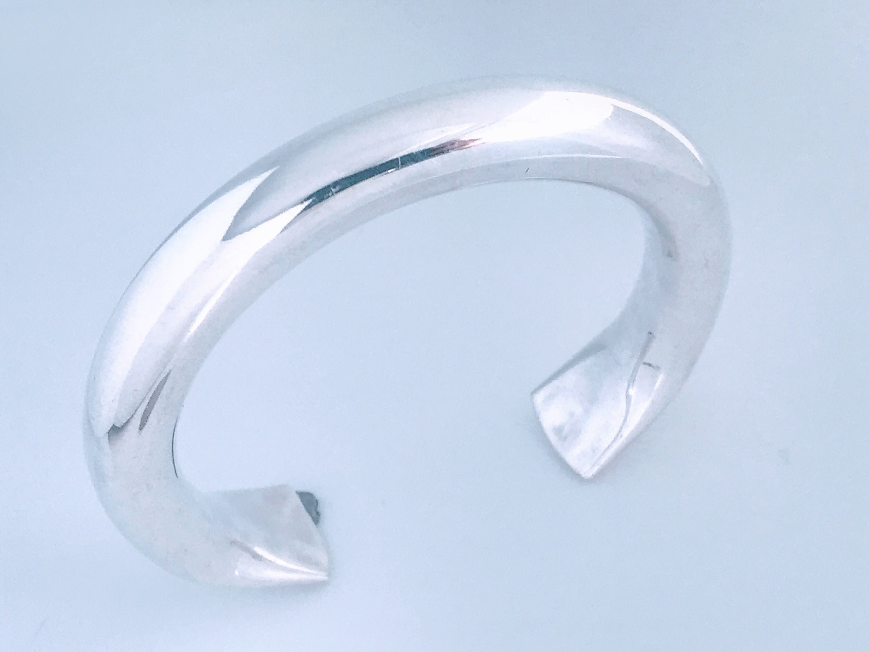 Vintage 80s USA retro yellow enamel chain design bangle