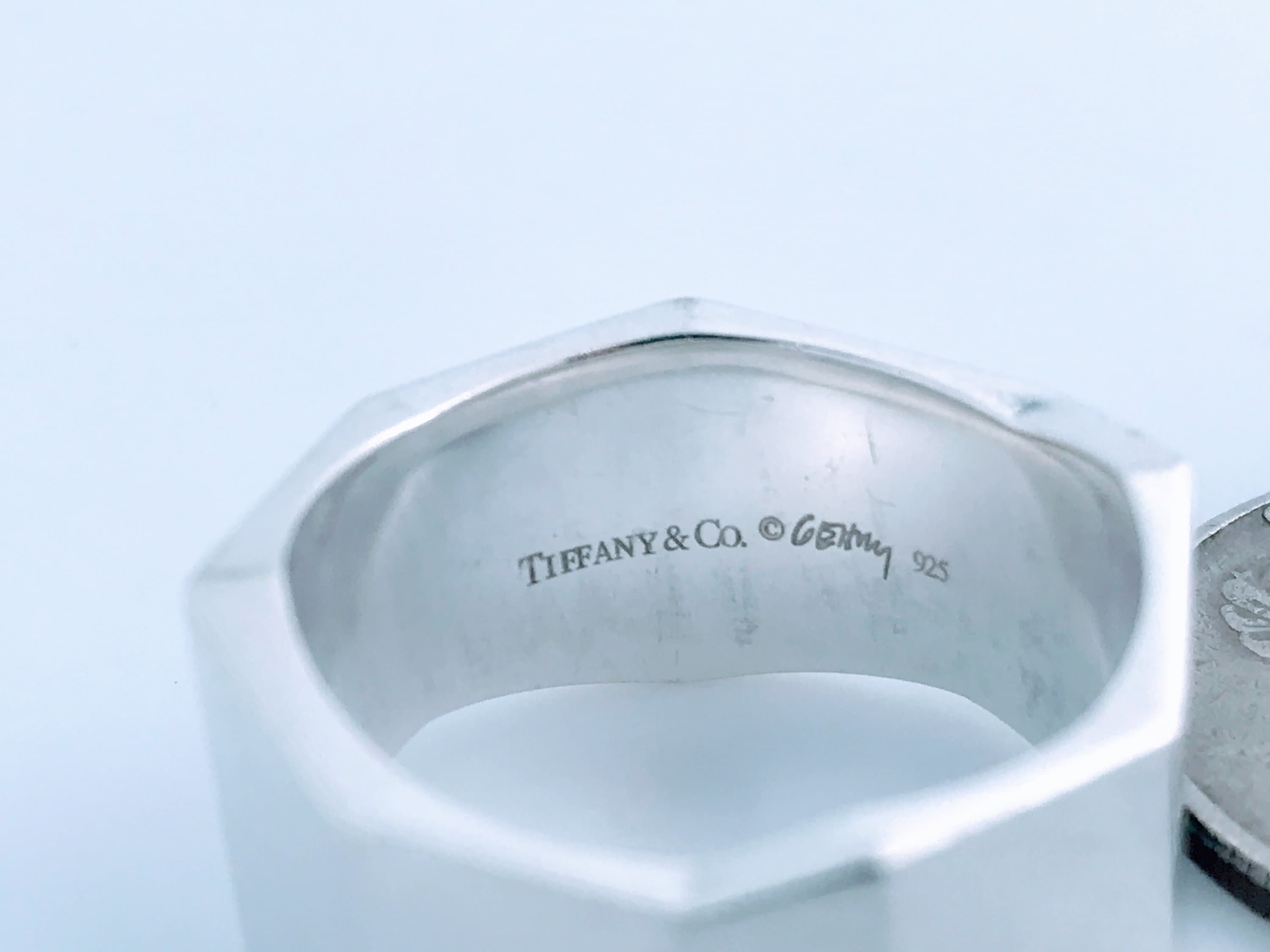 Authentic Tiffany Co. Frank Gehry 925 Sterling Silver Fold Authentic Tiffany Co. Frank Gehry 925 Sterling Silver Fold