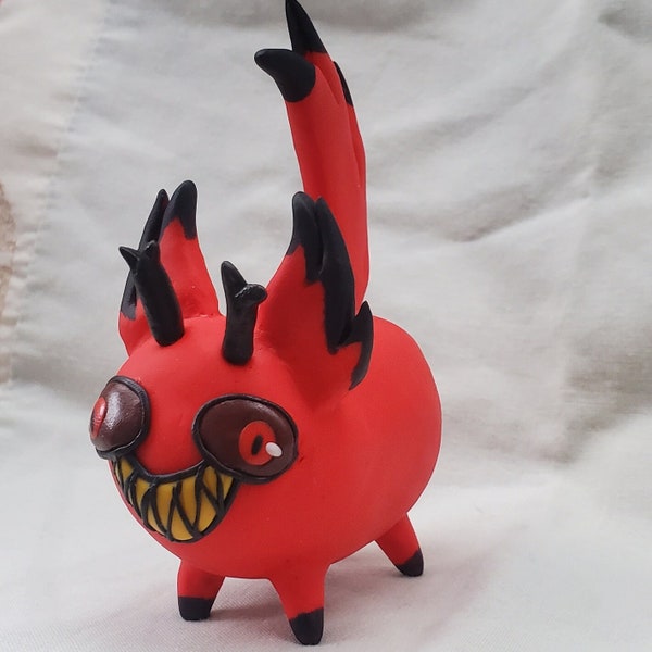 Cursed cat Alastor figure