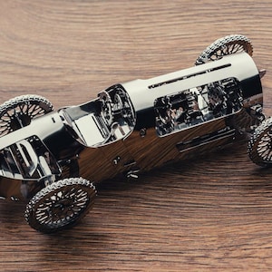 Tempo mecânico para 4 quebra-cabeça de metal da máquina Modelo Silver Bullet Construction