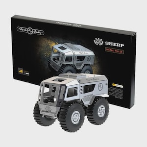 Mechanical Time for 4 Machine Metal Puzzle Sherp All-Terrain Vehicle RC Construction