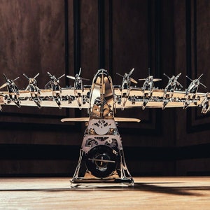 Mechanical Time for 4 Machine metal puzzle Model Heavenly Hercules Construction