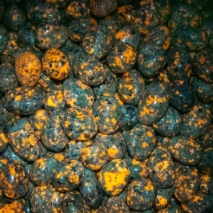 Yooperlite Tumble Stone, Natural UV Fluorescent Sodalite Polished ...