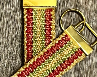 Handwoven keychain