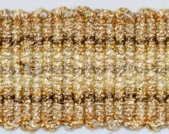Handmade Trim for Fabric and Pillows - Yorkshire Latte
