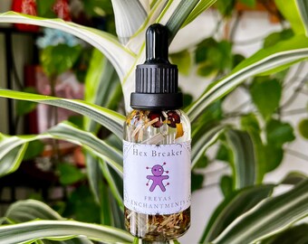 Hex Breaker Ritual Oil | Curse Jinx Removal Oil | Protection & Cleansing Spell Oil | Spiritual Blockage Breaking Anointing Oil