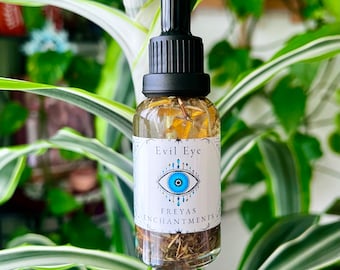 Evil Eye Defense Oil | Spiritual Protection Cleansing Spell Oil | Energy Shield Ritual Oil | Hex & Jealousy Blocker Anointing Oil