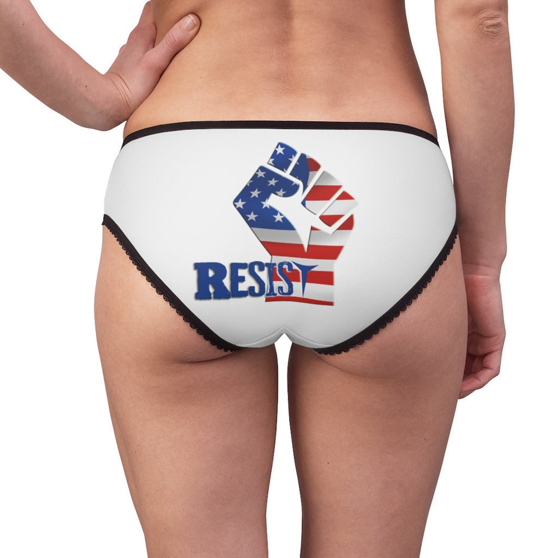 Women's Briefs American flag Panties Etsy
