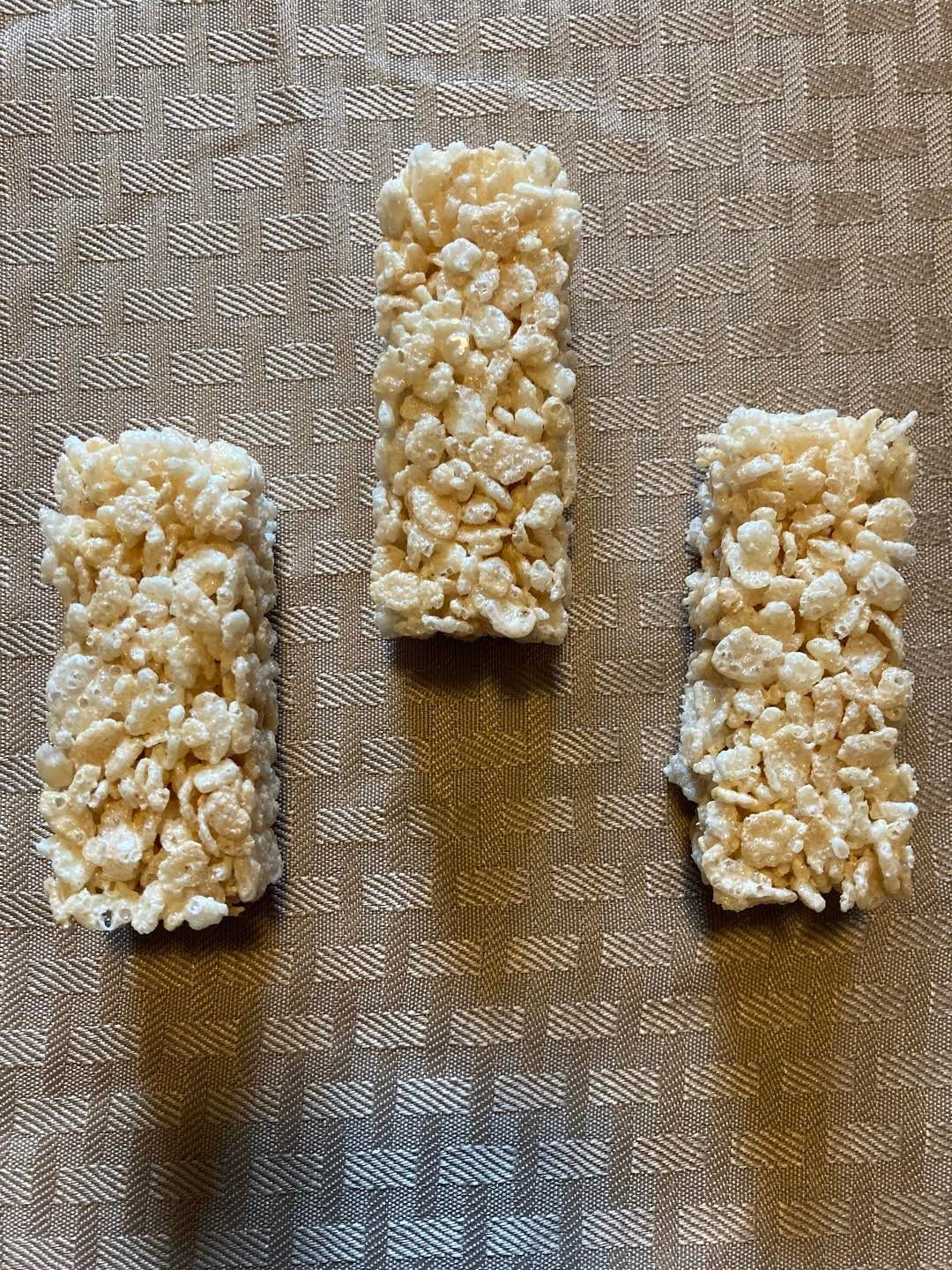 Fake Rice Snack Treat, Fake Rice Snack Bar, Fake Cereal Bar, Realistic ...