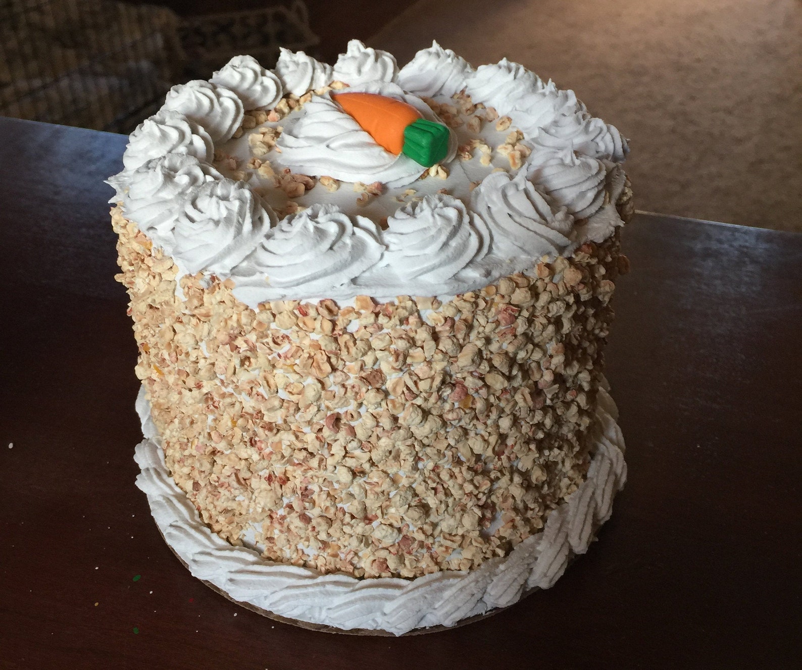 Fake Carrot Cake Faux Carrot Cake Fake Cake Carrot Cake Etsy