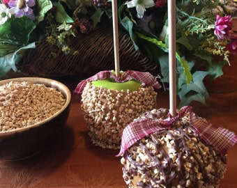 Faux Caramel Apple, Fake Caramel Apple, Realistic Caramel Apple, Food Prop, Fall Decor, Halloween Decor, Home Staging Food