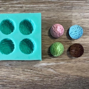 Teeny Tiny Ice Cream Scoop Silicone Mold