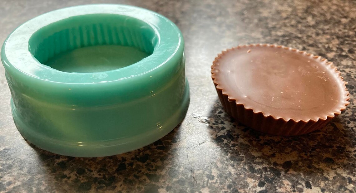 Silicone Peanut Butter Cup Mold Etsy