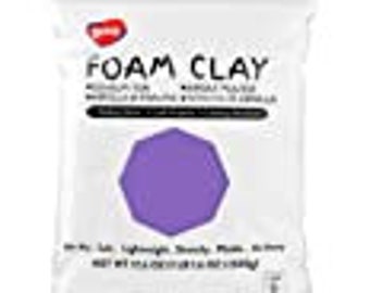 BOHS Purple Foam Clay, BOHS Purple Foam Moldeling Clay, BOHS Purple Air Dry Clay, Purple Air Dry Clay, Purple Foam Air Dry Clay, Purple Clay