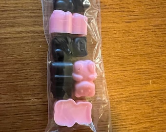 Realistic Gummy Teddy Bear Candy, Fake Resin Bear Candy, Fake Halloween Glam Gummy Bear Candy