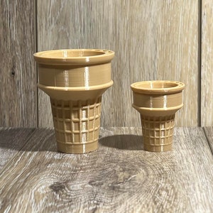 Realistic Ice Cream Cone, Fake Ice Cream Cone, Ice Cream Cone, Fake Cone, Realistic Sugar Cone, Fake Sugar Cone