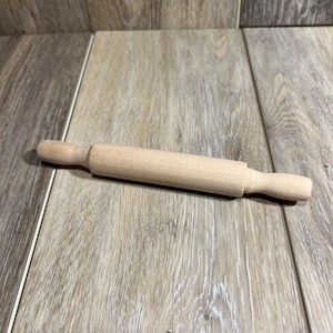 Unfinished Mini Rolling Pin, Wood Rolling Pin, Wood Mini Rolling Pin, Unfinished Rolling Pin