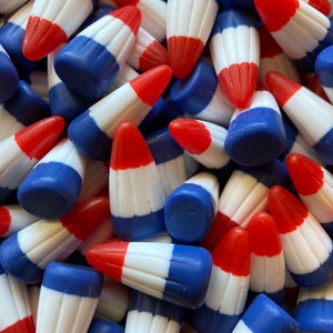 Realistic Patriotic Fake Candy Corn, Red White and Blue Fake Candy Corn, Fake Candy Corn, 4th of July Fake Candy Corn