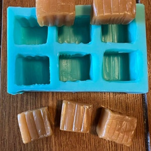  Sakolla Square Silicone Caramel Candy Molds 80-Cavity