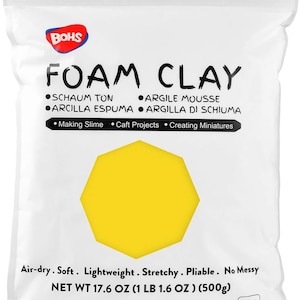 KMC Air Dry Clay Air Dry Clay for Jewelry, Sculpting, Crafting, Soft and  Light Air Dry Modeling Clay, White Air Dry Clay 0.55 Lb 250g 
