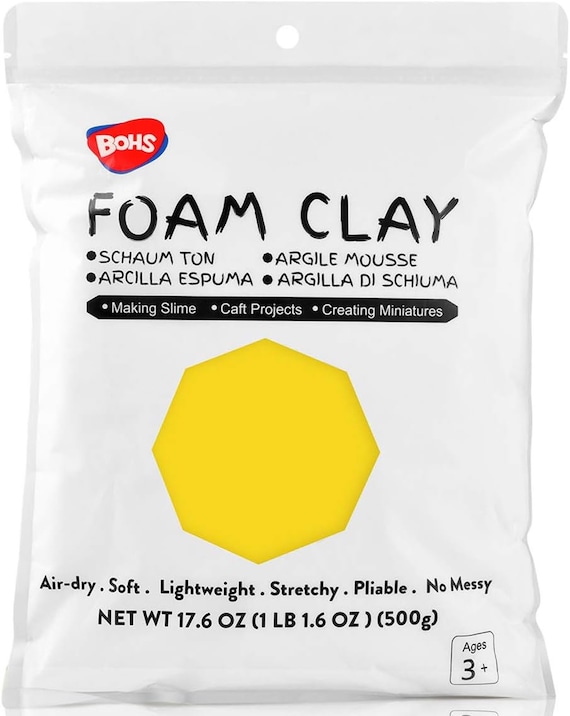 BOHS Yellow Foam Clay, BOHS Yellow Foam Moldeling Clay, BOHS