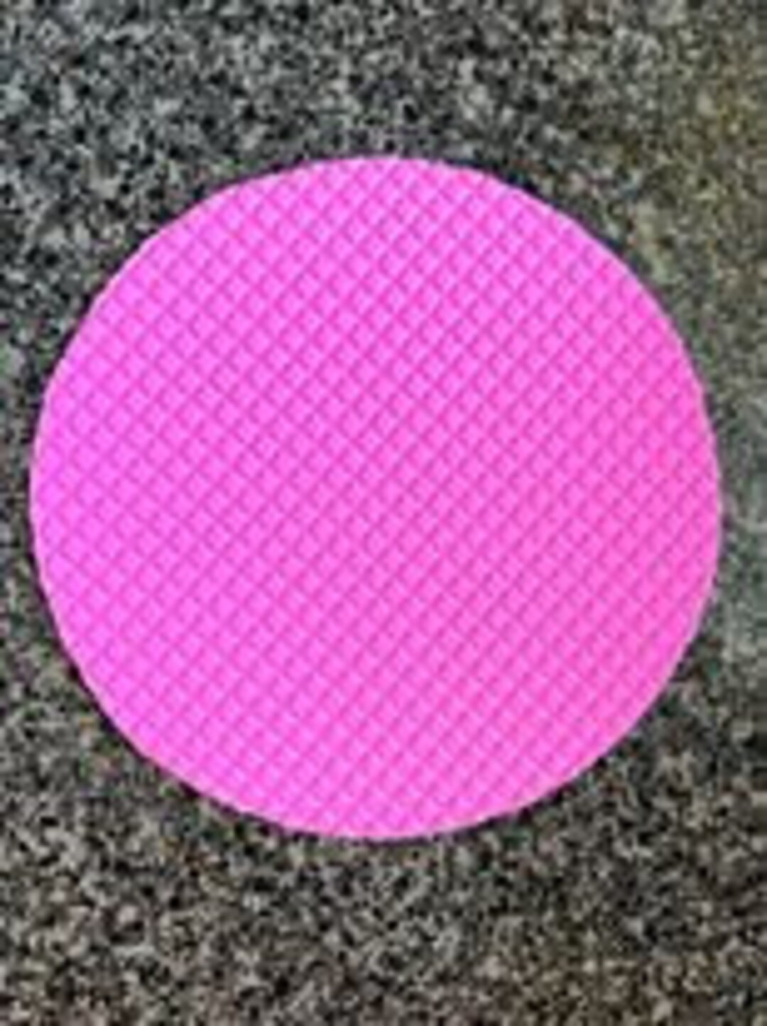 7 or 5 Round Waffle Impression Mat, Waffle Mat, Ice Cream Cone Mat