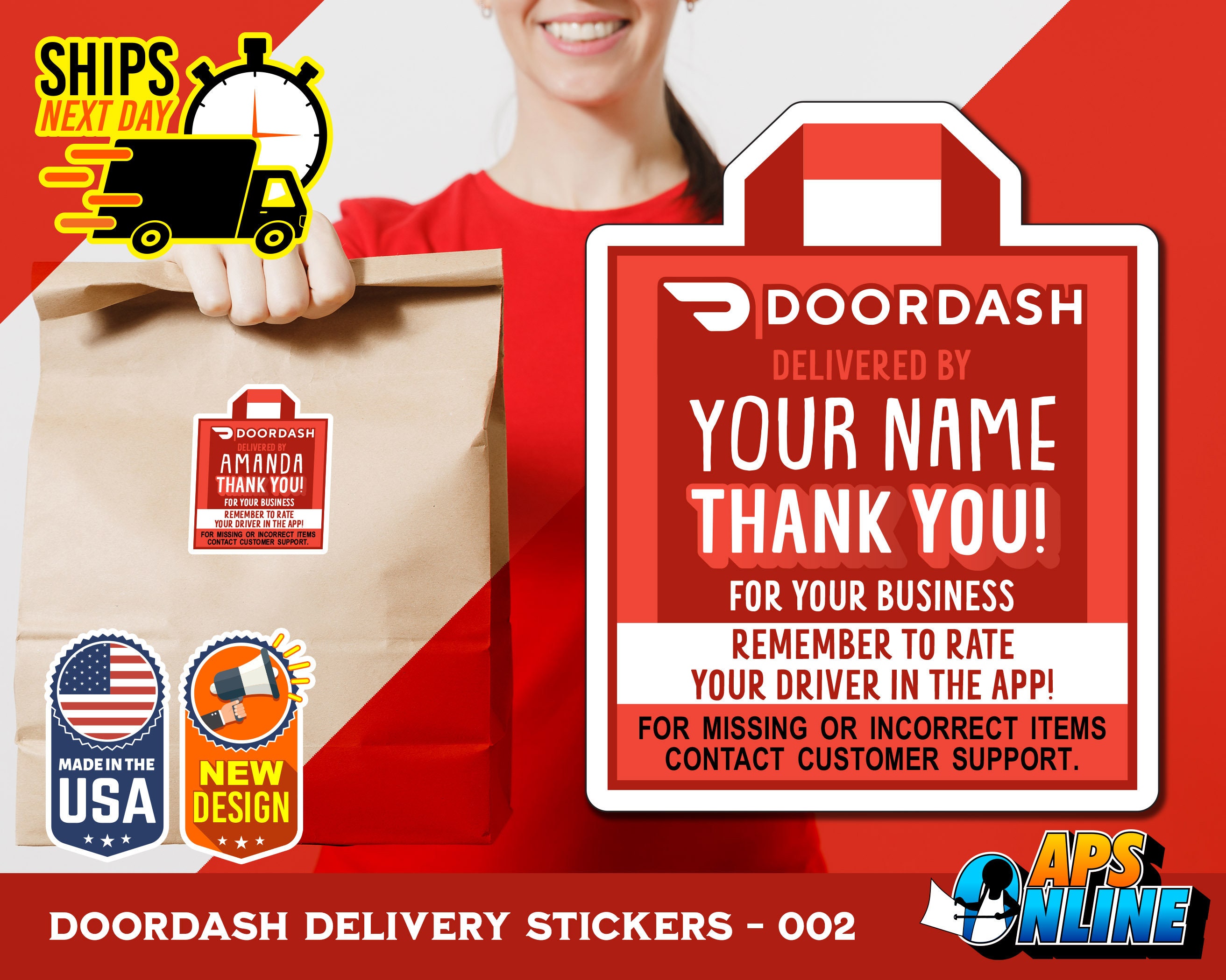  (3 Pack) Heavy Duty Doordash Car Magnets Door Signs for  Delivery Drivers, Dashers Accessories (White Background) : Industrial &  Scientific