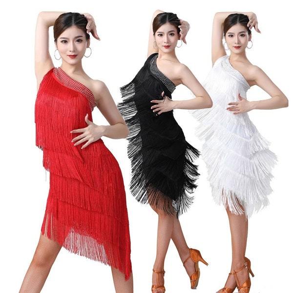 Latin Dance Dress Etsy