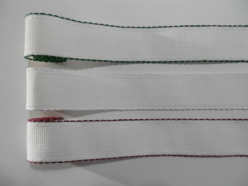 Aida Band Band Aida Bookmark Fabric Cross Stitch Banding Etsy