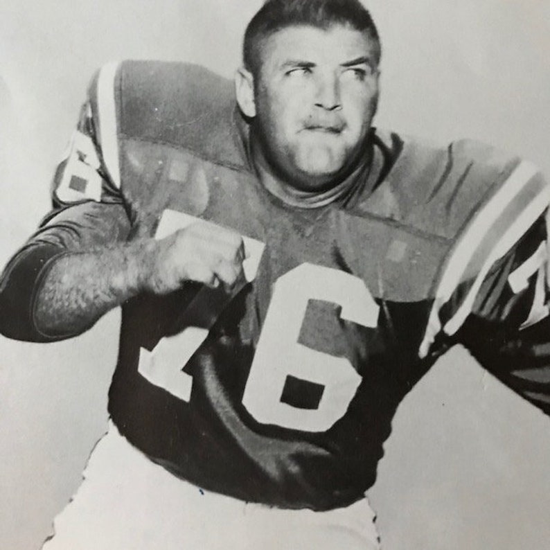 Baltimore Colts Vintage Photo Fred Miller Etsy