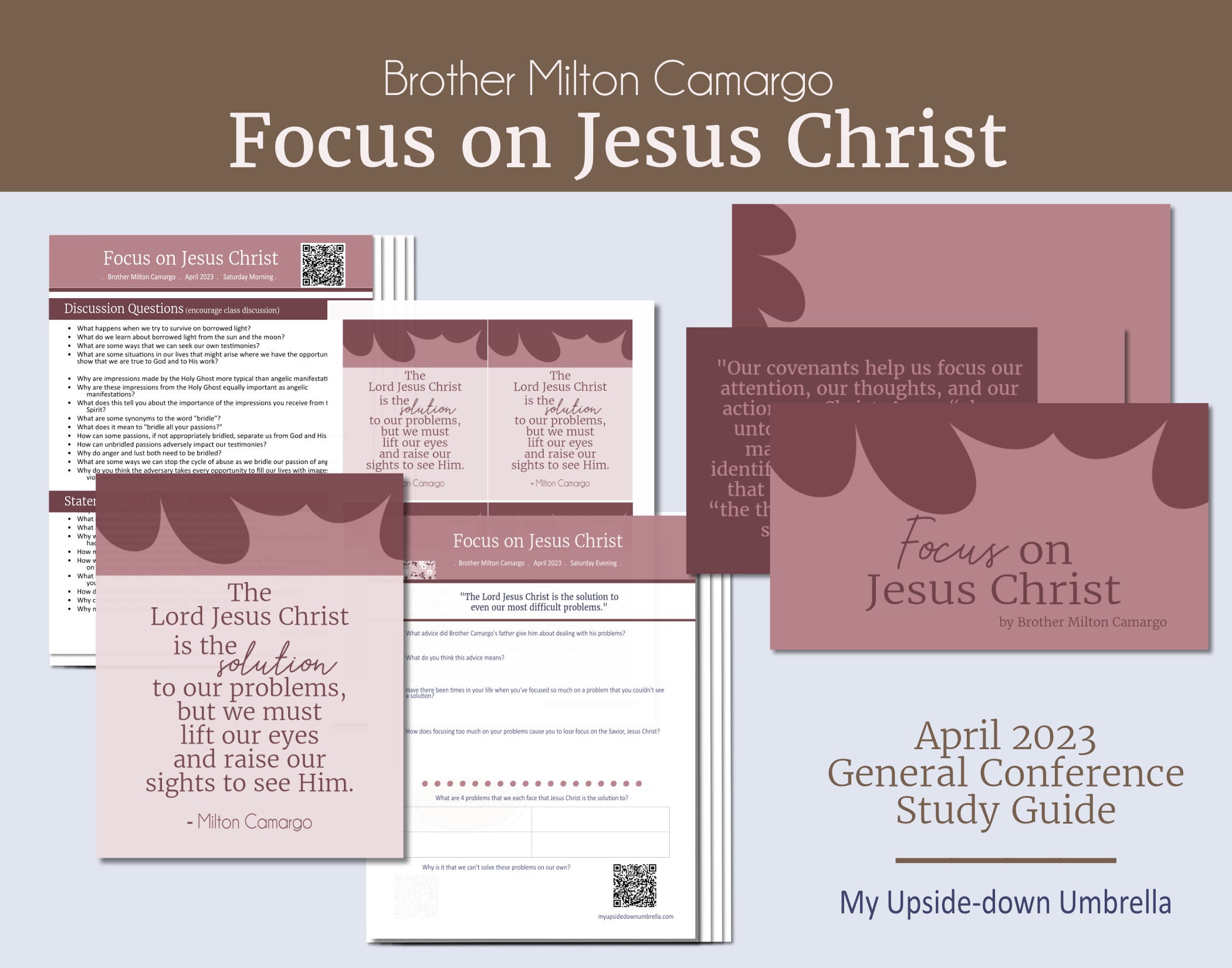 Focus on Jesus Christ, Brother Milton Camargo April 2023 General