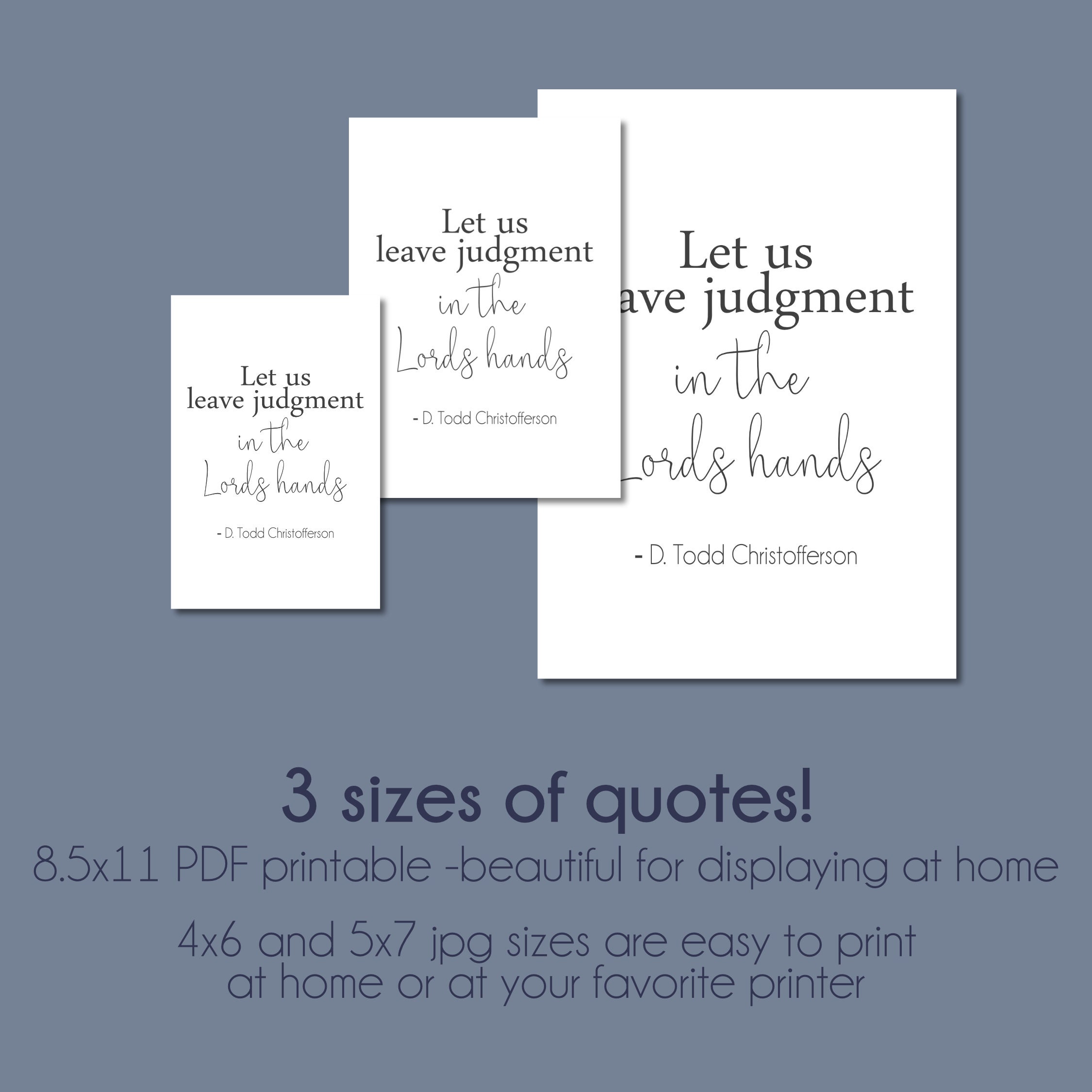 General Conference Printable Quotes Bundle October 2022 - Etsy