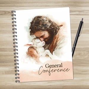 October 2026 General Conference Journal | Printable Conference Notebook & Study Guide | Conference Packet for Taking Notes, YW RS  *DIGITAL*