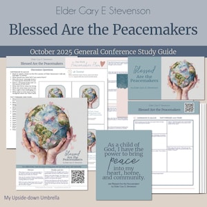 Peace Scheme Stevenson Blessed Are the Peacemakers - Etsy