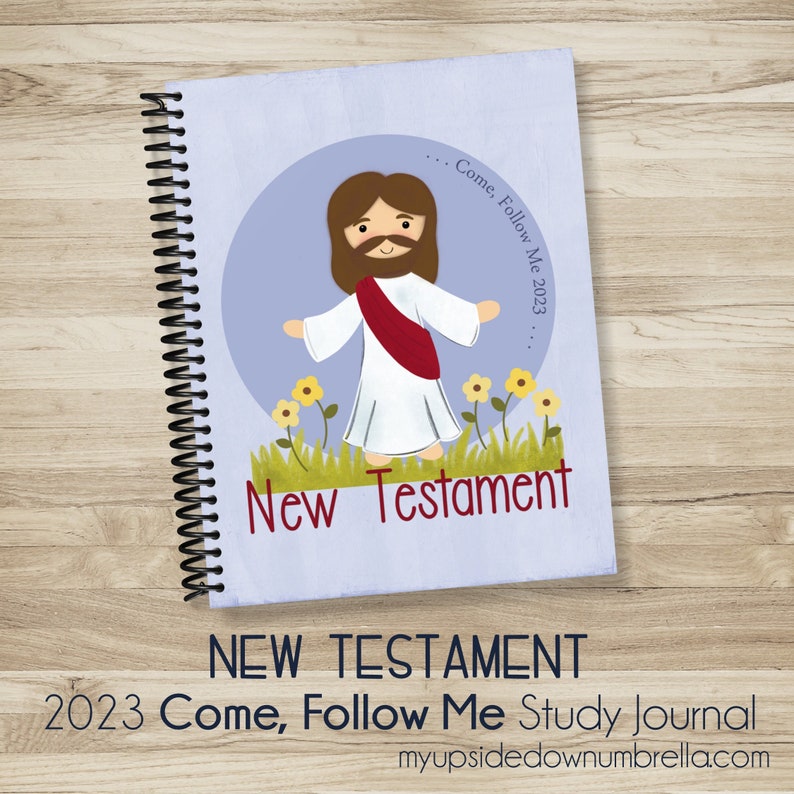 LDS Study Journal Come Follow Me 2023 New Testament Study Etsy