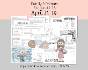 April 13-19 | Komm, folge mir Gliederung der Grundschule | Exodus 14-18, Das Rote Meer