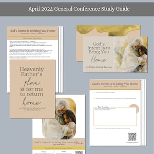 God's Intent Is to Bring You Home Elder Patrick Kearon RS Lesson Outline, Lesson Plan and Handouts, General Conference April 2024 image 8