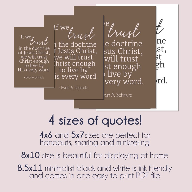 General Conference Printable Quotes BUNDLE From April 2023 - Etsy