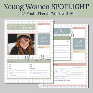 若い女性のための「あなたを知る」スポットライト | 2026 LDS青少年テーマ - わたしと共に歩みましょう
