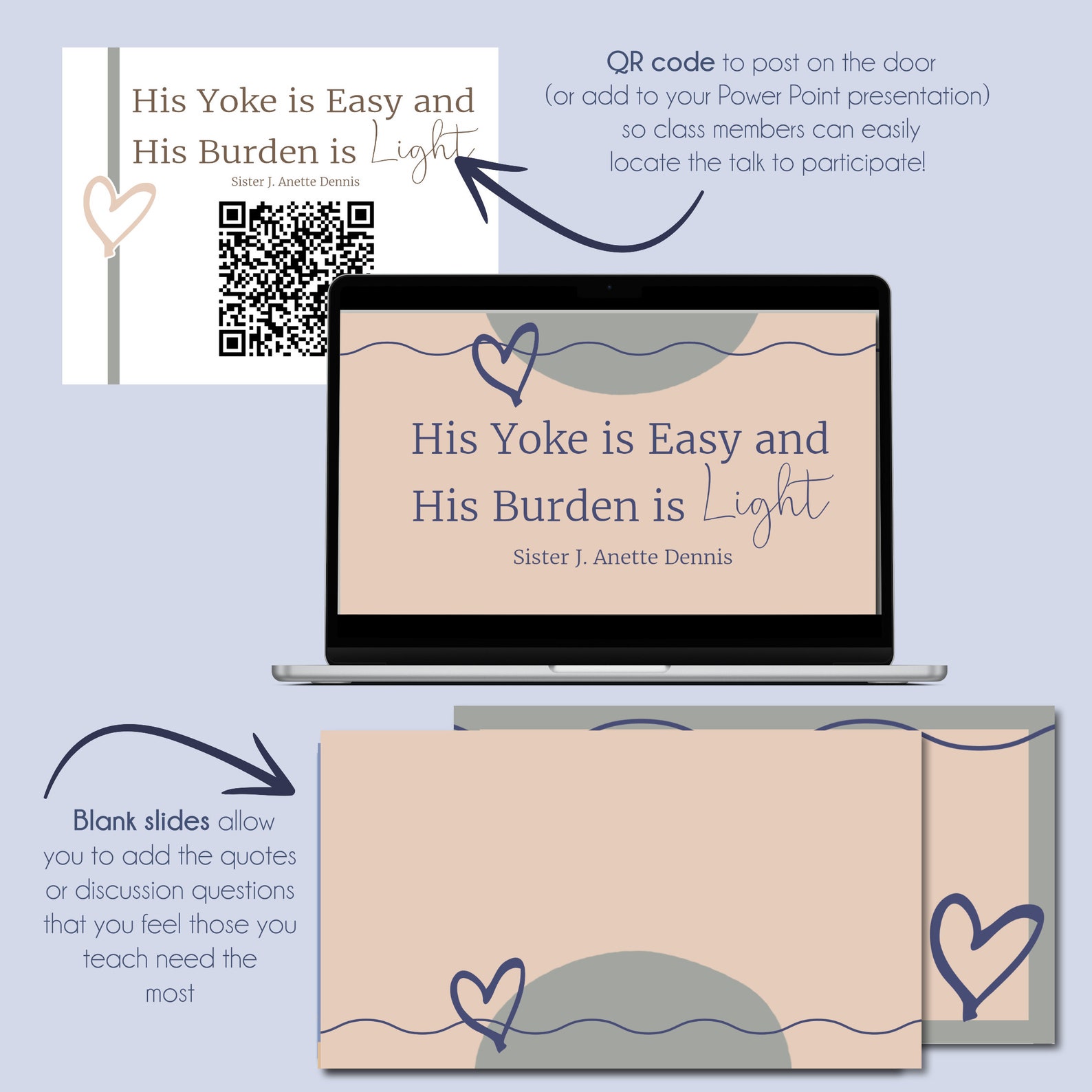 His Yoke is Easy and His Burden is Light J. Dennis General Conference Study Kit October