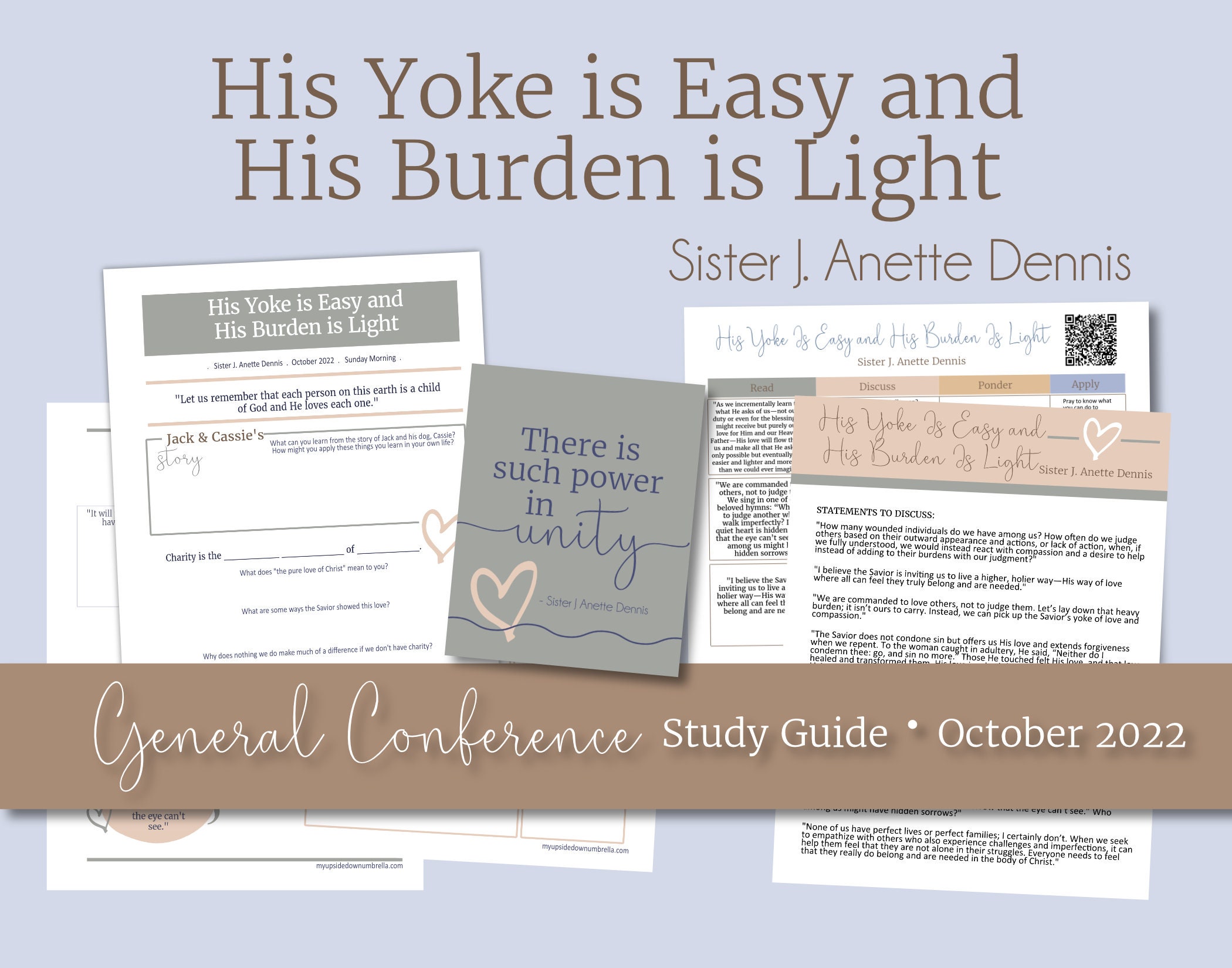 His Yoke is Easy and His Burden is Light J. Dennis General