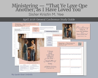 Irmã Kristin M. Yee - Ministrando - Conferência Geral de abril de 2026 - Esboço e Guia de Estudo da Lição da Sociedade de Socorro