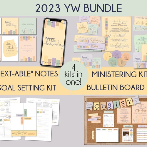 2023 Young Women Theme Posters I Can Do All Things Through Etsy