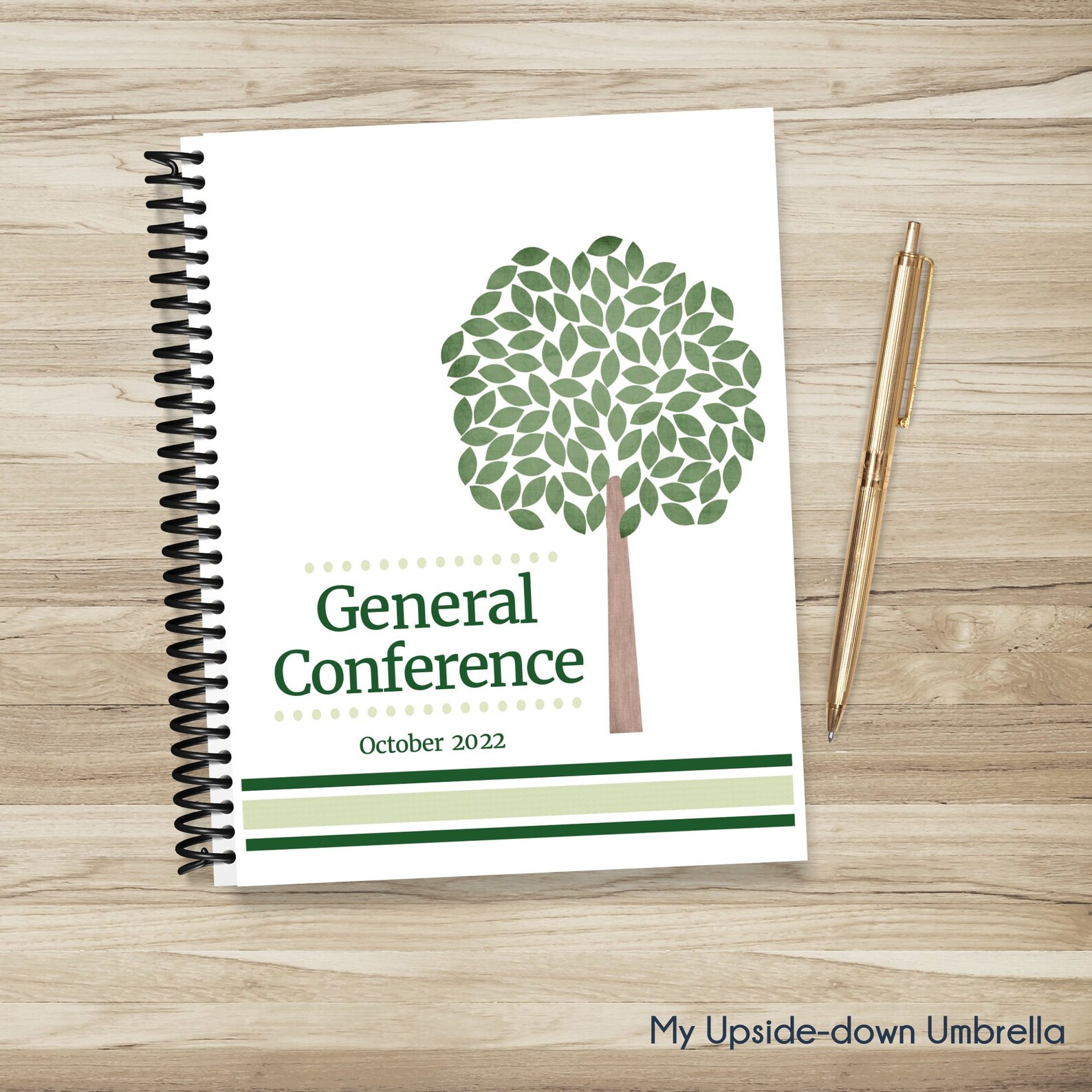 October 2022 General Conference Packet Study Journal and Etsy