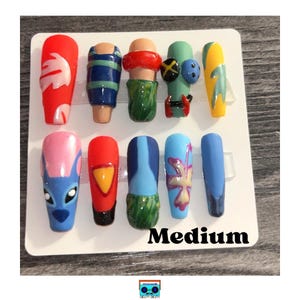 Ohana Nails – Lilo & Stitch Press-On Set