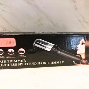Hair trimmer Cordless Split End Trimmer Black